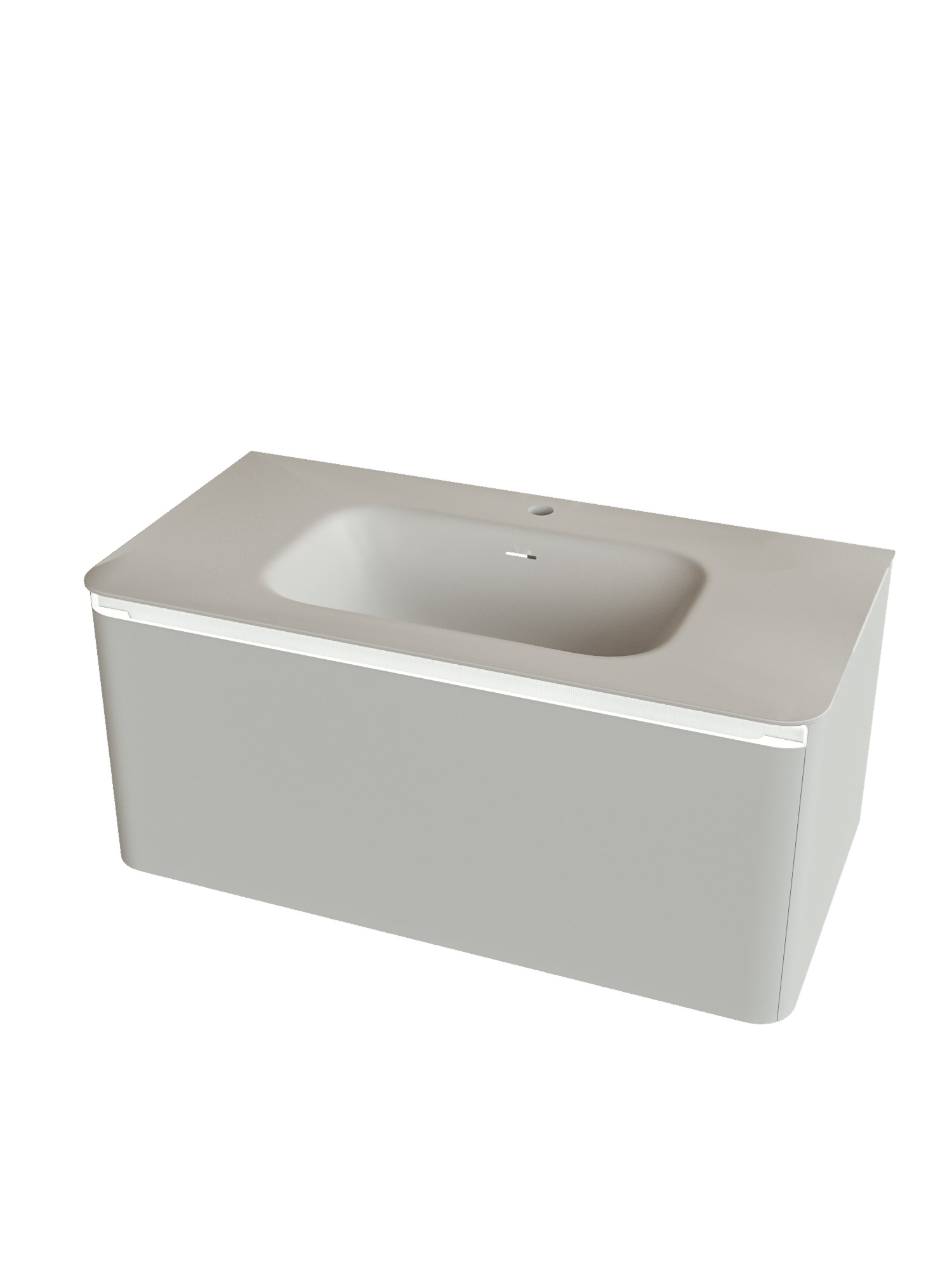 FWHC110890BEM, Grace, подвесная, 89 см, Серый шелк